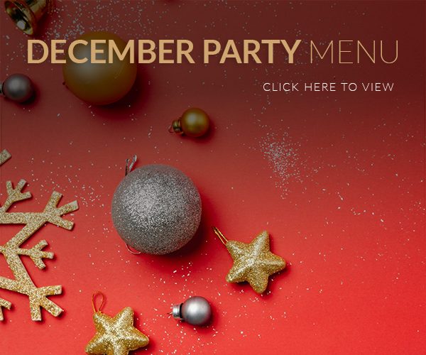 December party menu