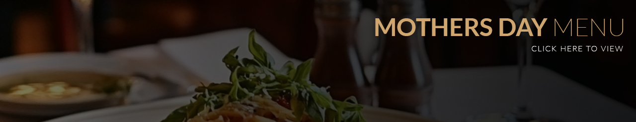 Mothers Day menu